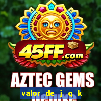 valor de j q k en blackjack